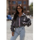 Fleecejacke Graphit