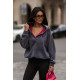 Fleece-Sweatshirt